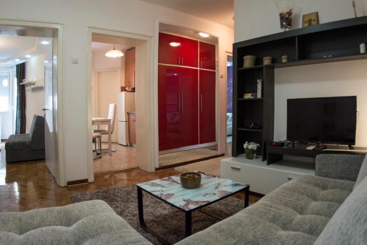 White Night City Center Apartman Belgrado Exterior foto